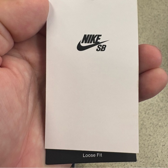 Brand New Mens Nike SB Max90 Skate Stripe T-shirt Denim Turquoise Size L - Picture 4 of 4